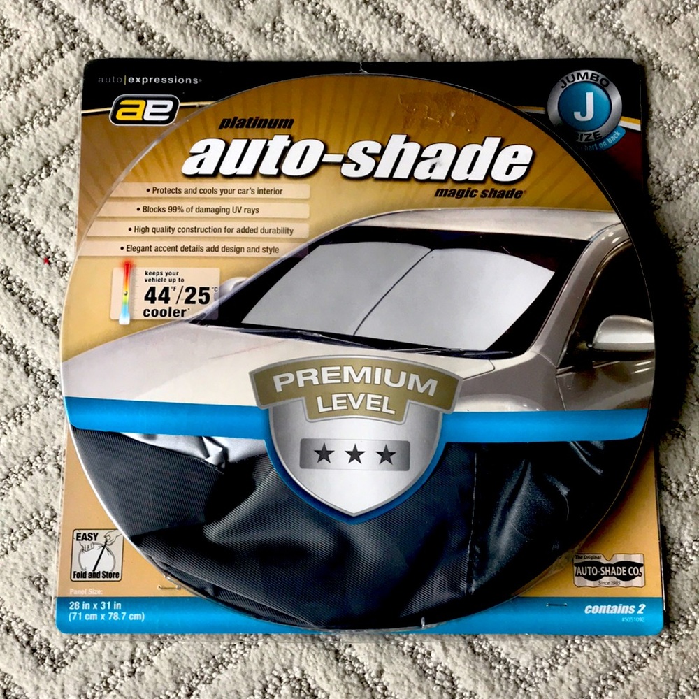 Automobile Shade Jumbo size (BNIP)